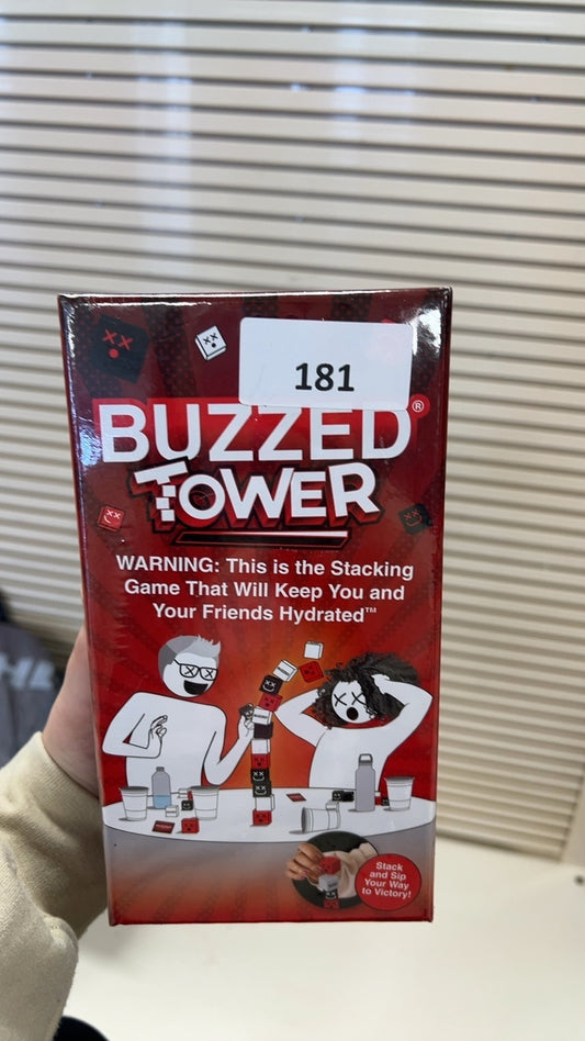 BUZZED TOWER Game Red