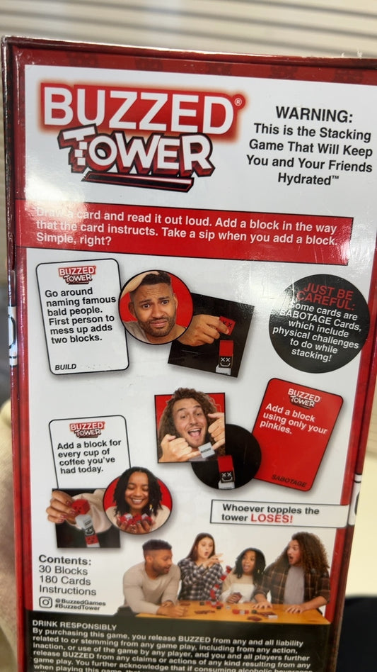BUZZED TOWER Game Red