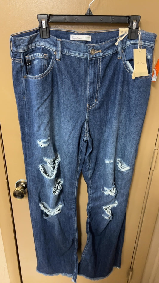 KanCan Pants 31x32 Blue