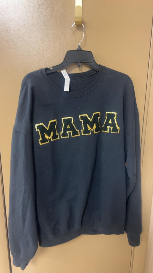 Mama Sweatshirt XL Black