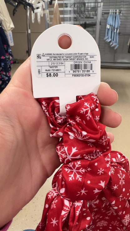 Make It Merry Hair Accessory Red