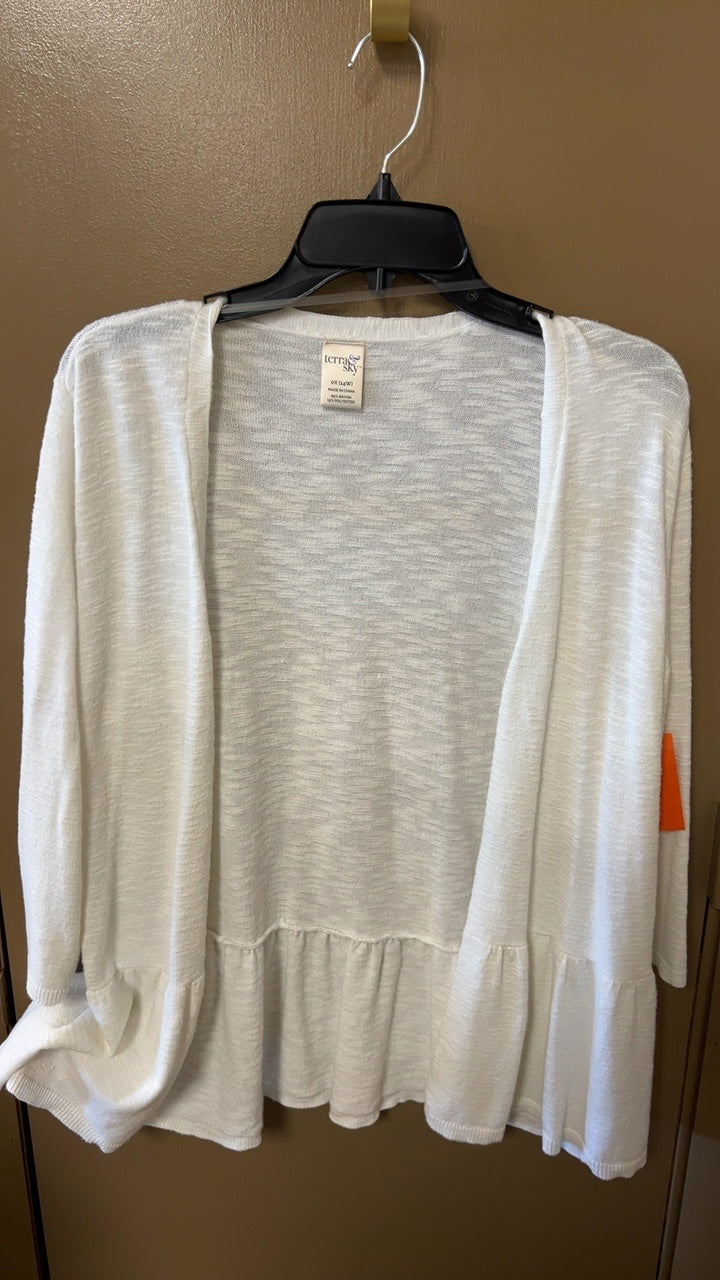 Terra & Sky Shawl 0x White