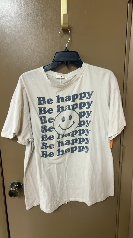 Smiley T-Shirt XL Beige
