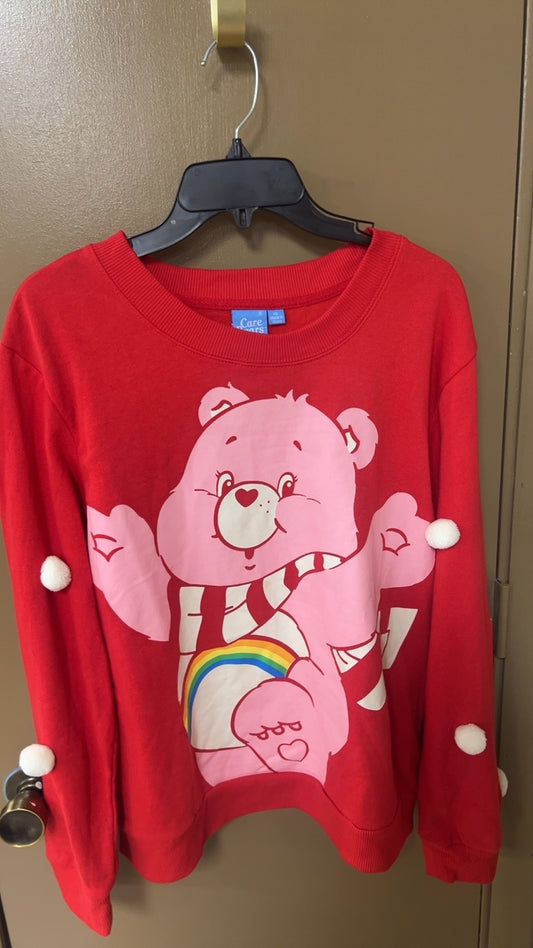 Care Bears Sweater XL Red
