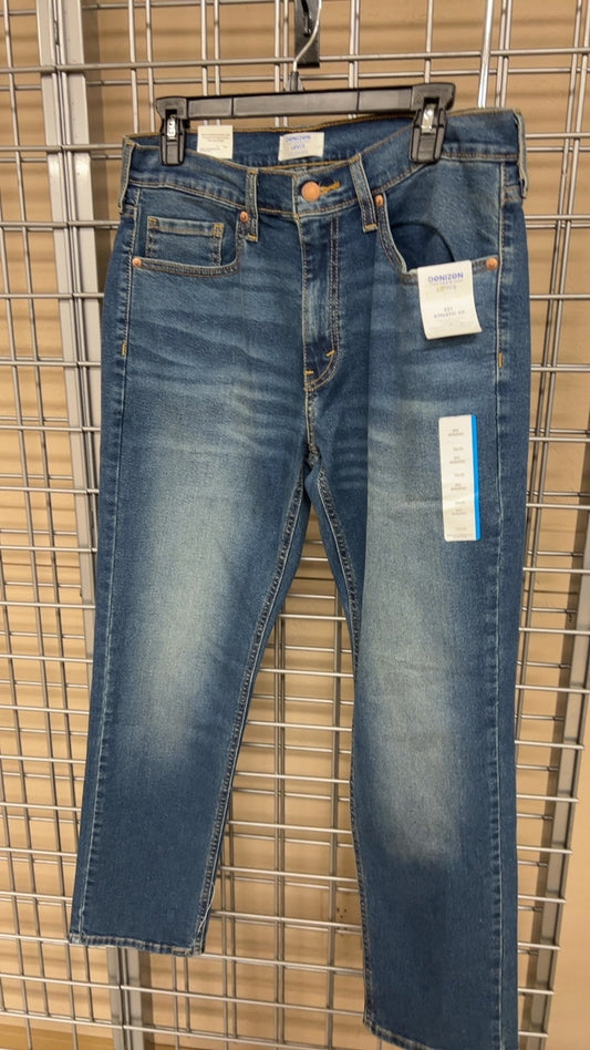 Levi Pants Mens 32x30 Blue
