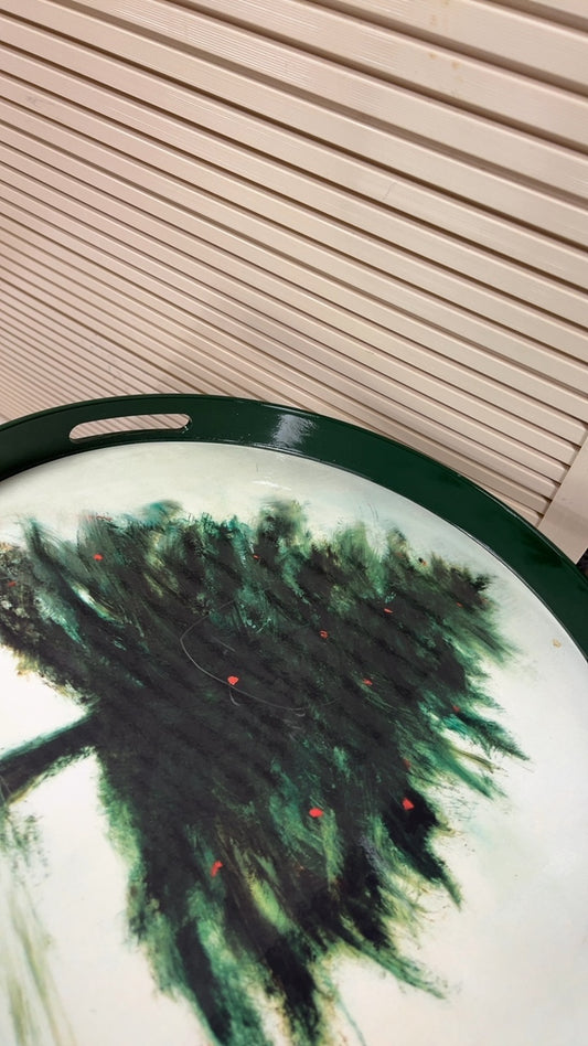 Decorative Tray Green 