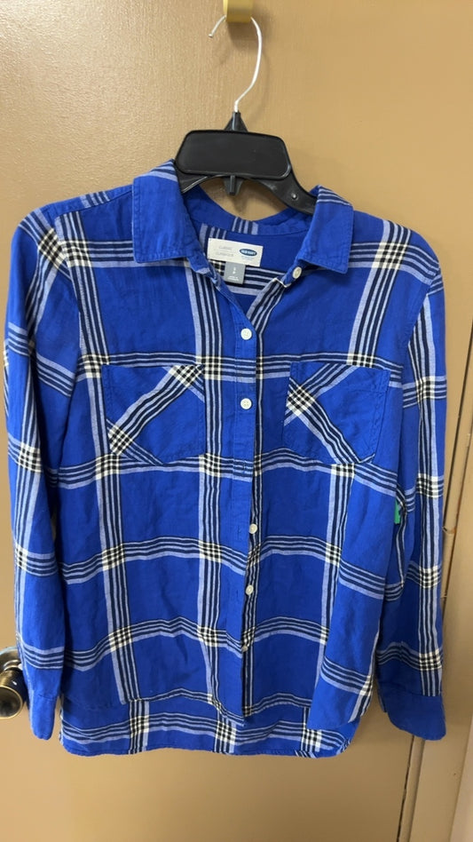 Old Navy Shirt Small Blue