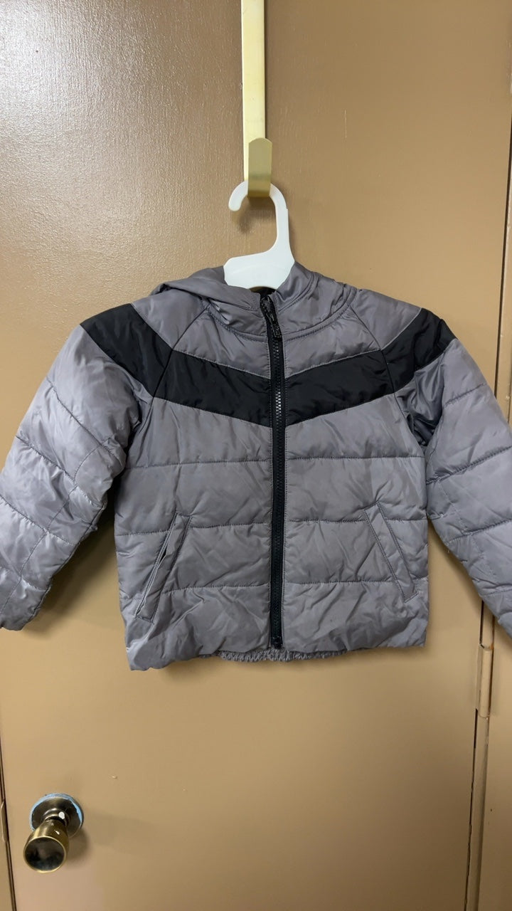Nike Jacket Youth 3t Gray with Black accents