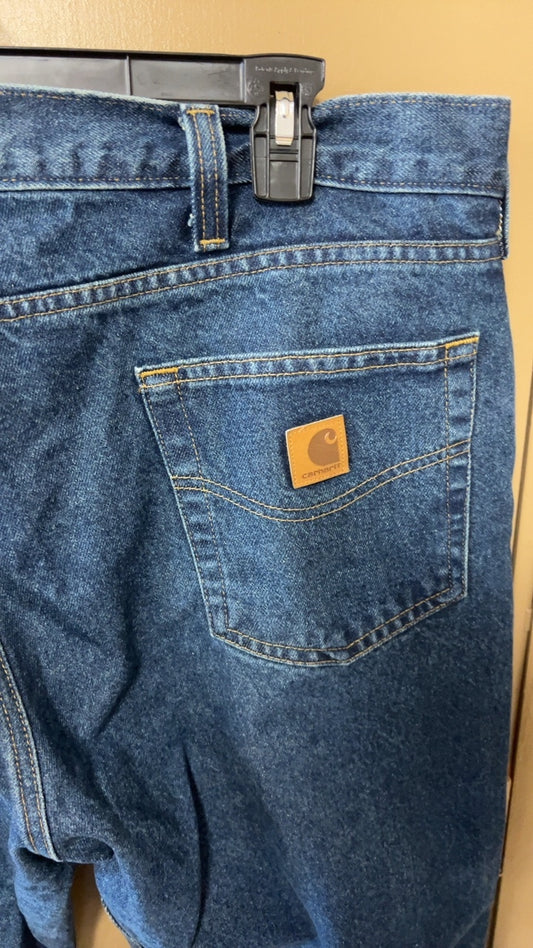 Carhartt Pants Mens 40x32 Blue