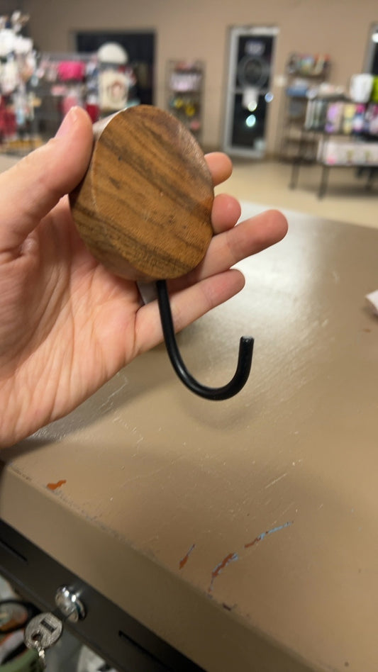 Set of 4 Hook Brown