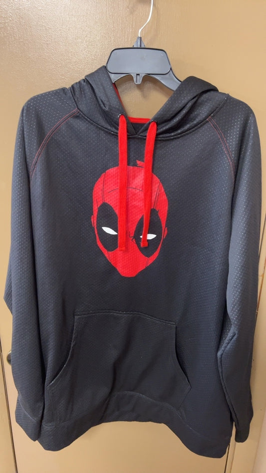 Hoodie MENS XXL Black and Red
