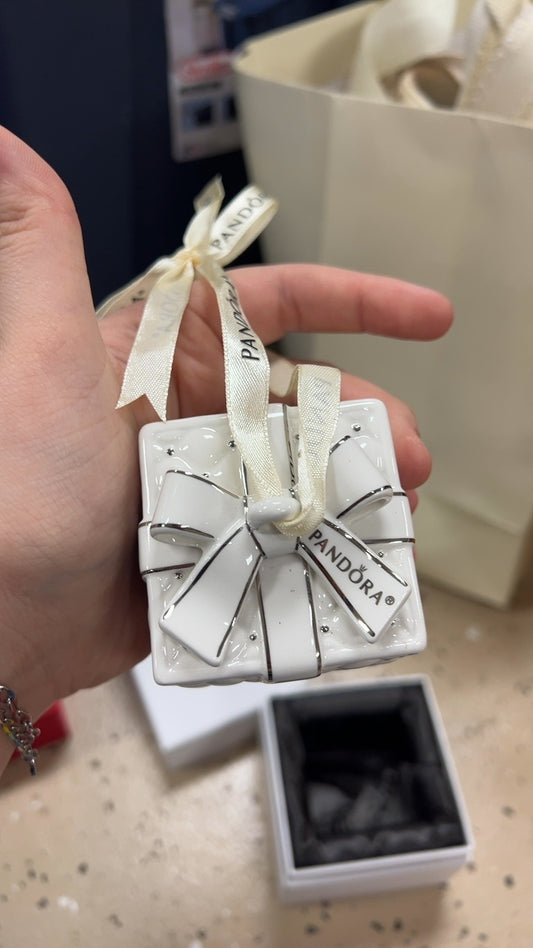 PANDORA Christmas Ornaments White