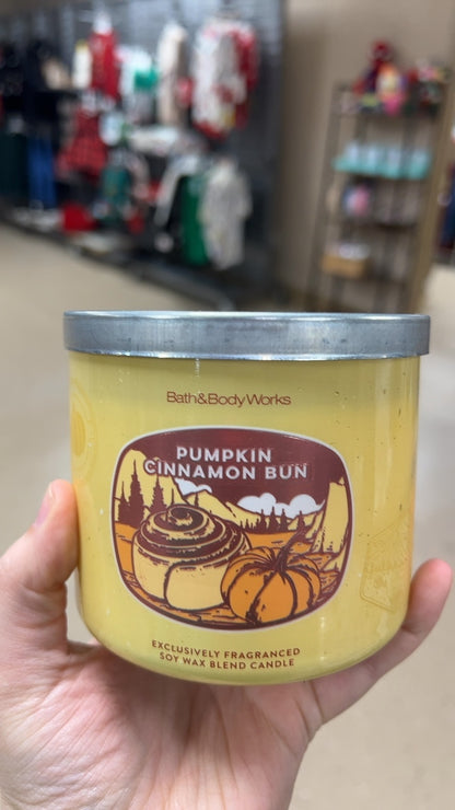 Bath & Body Works Candle Yellow