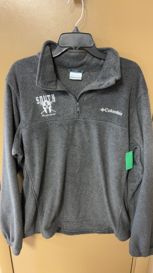 Columbia Sweater Large Gray SOUTH WARREN