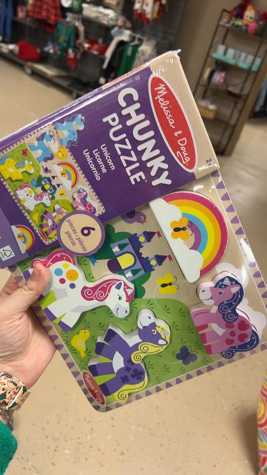 Melissa & Doug Puzzle Multicolor
