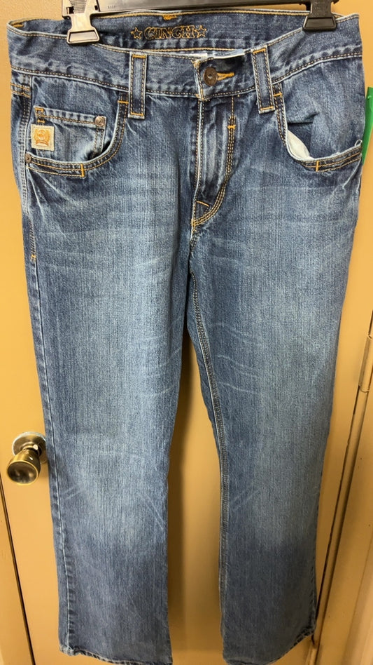Cinch Pants Mens 30x34 Blue