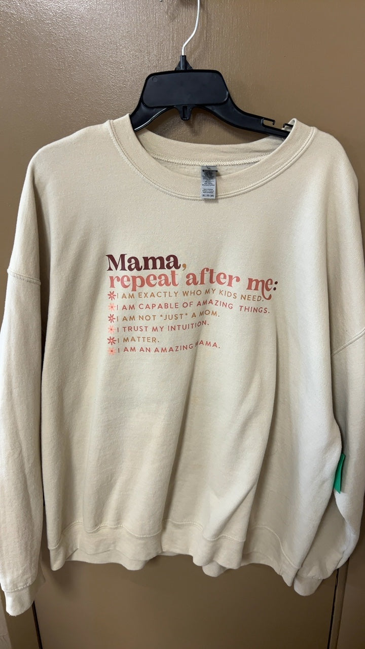Sweater 2XL Beige