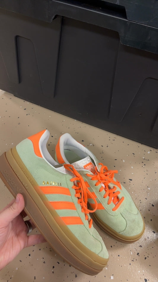 adidas Sneakers 9 green and orange