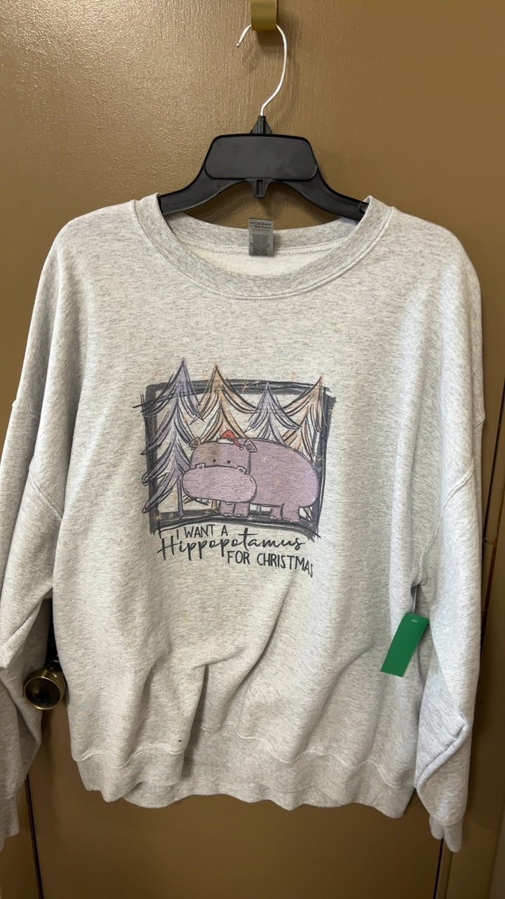 Sweatshirt XXL Light gray