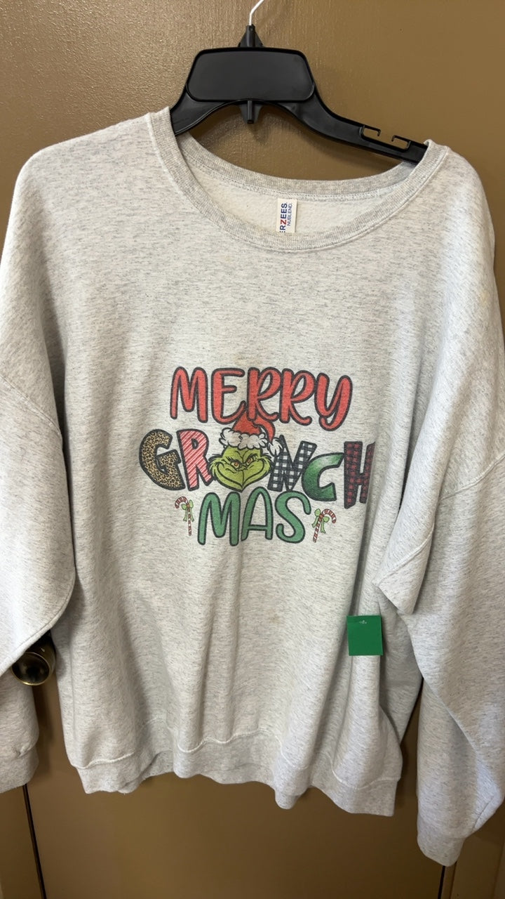 Sweater 3XL Light Gray