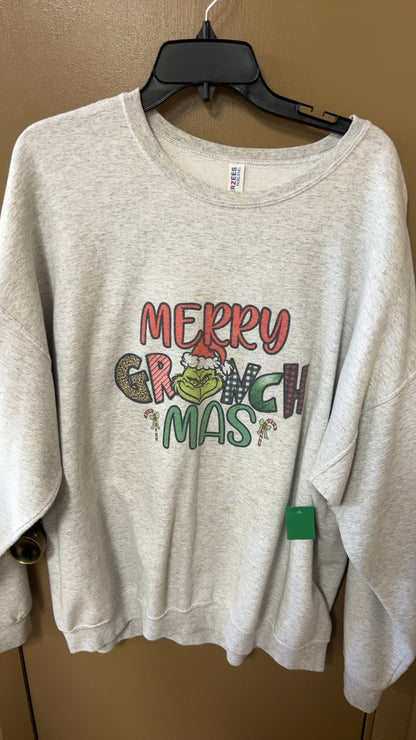 Sweater 3XL Light Gray