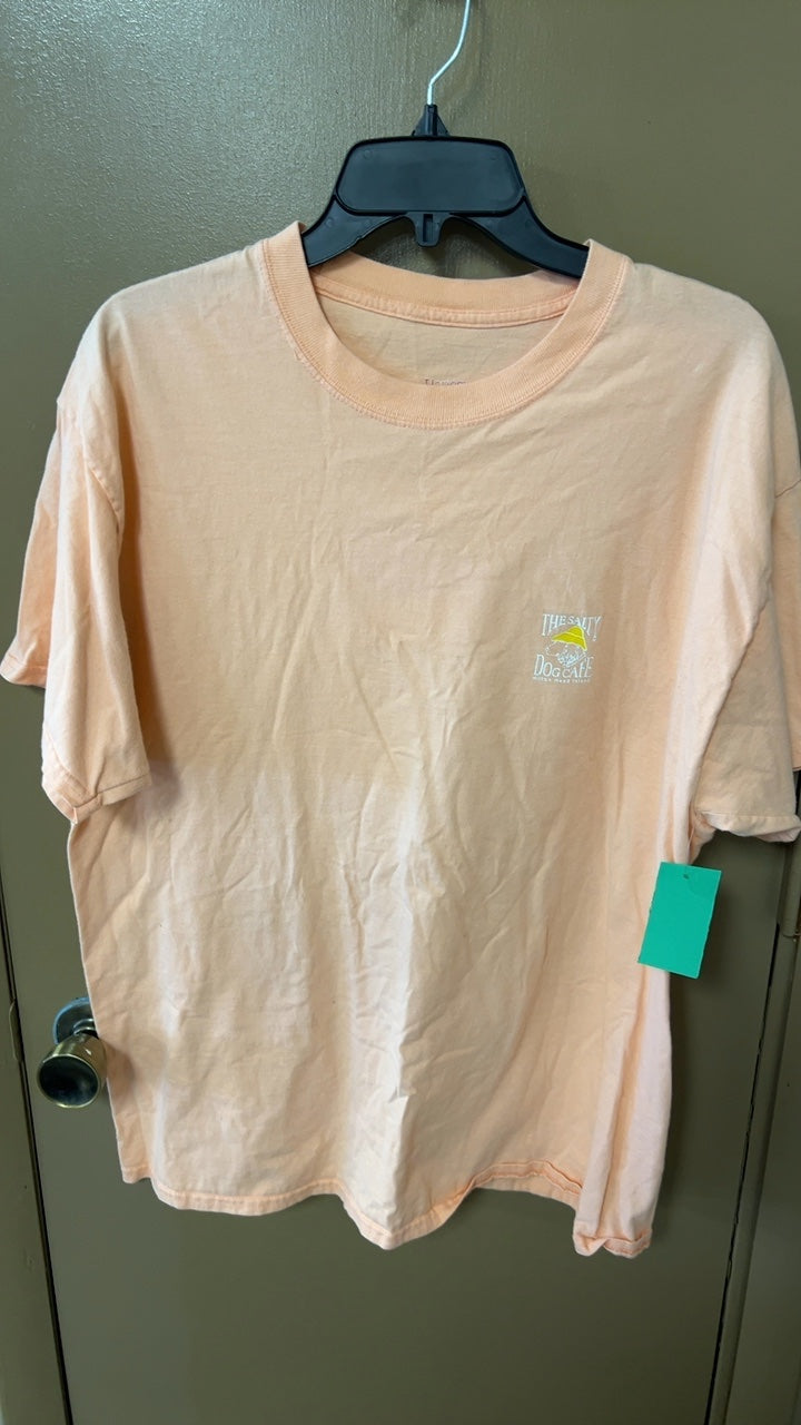 T-Shirt XL Peach Salty Dog