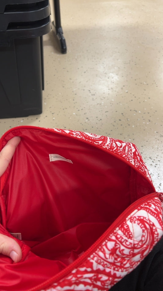 Vera Bradley Bag Red and White
