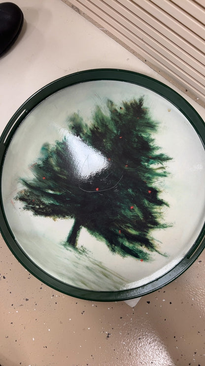 Decorative Tray Green 