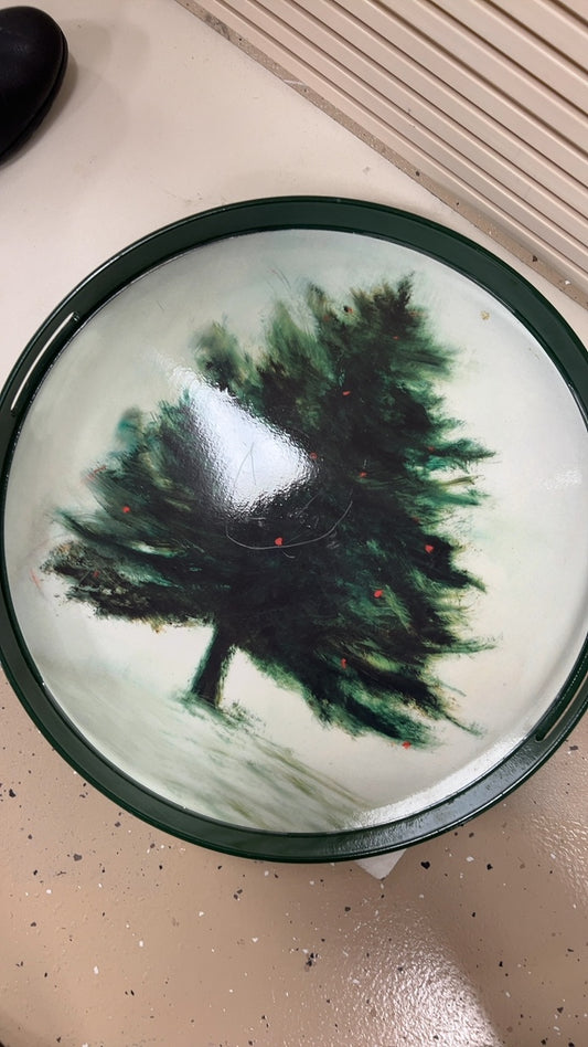 Decorative Tray Green 
