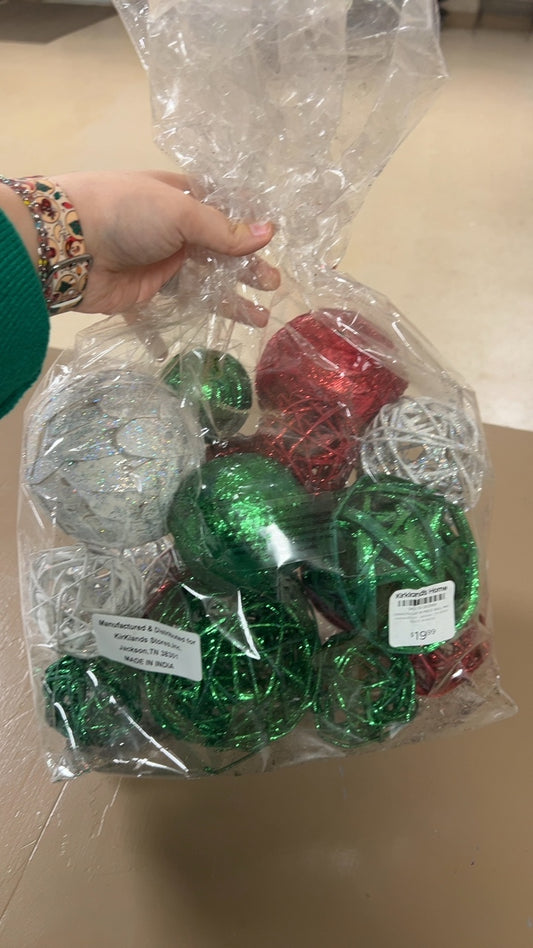 Decorative Balls Mixed