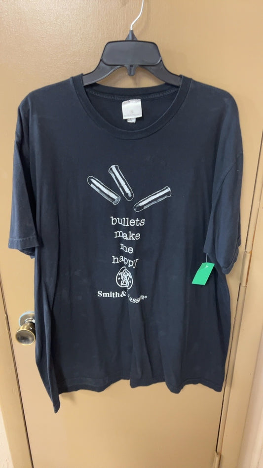 Smith & Wesson T-Shirt MENS XXL Black