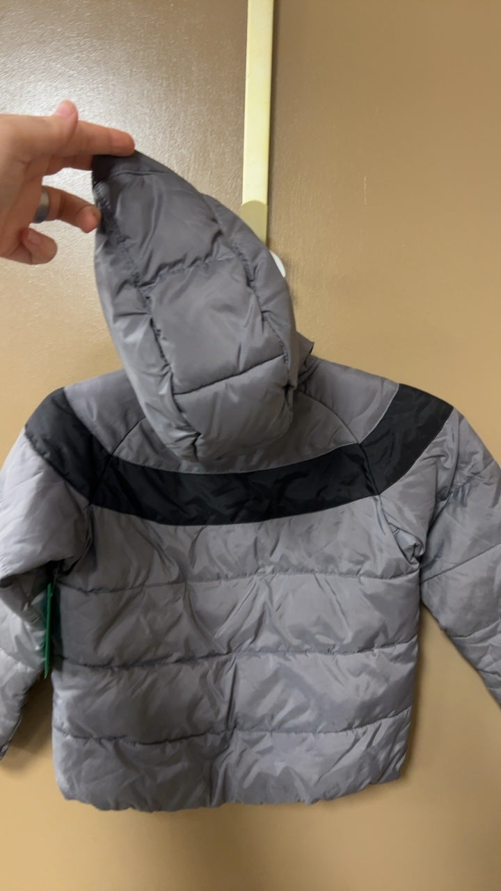 Nike Jacket Youth 3t Gray with Black accents