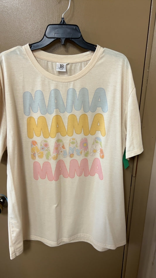 JB T-Shirt 2XL Cream