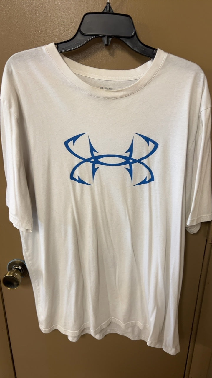 Under Armour T-Shirt Mens 3XL White