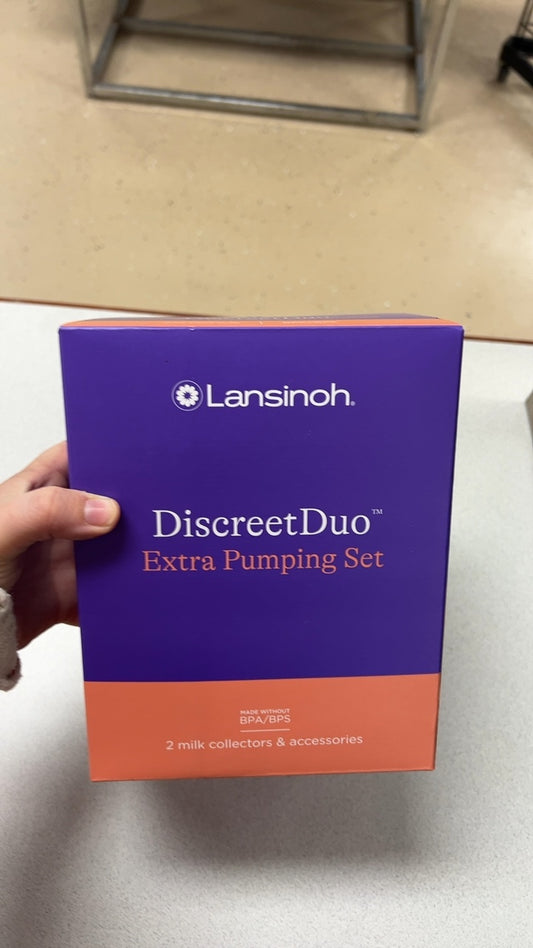 Lansinoh Breast Pump Purple and Orange