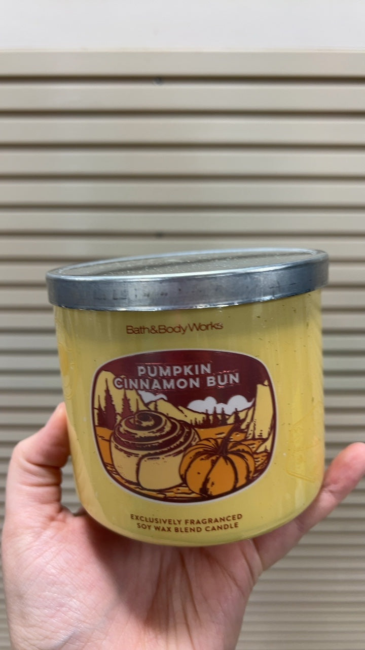 Bath & Body Works Candle Yellow