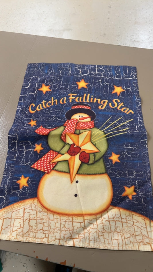 SnowmanGarden Flag