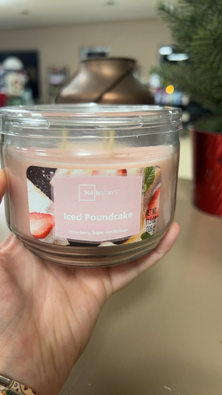 Main Stays Candle Pink