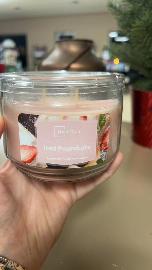 Main Stays Candle Pink