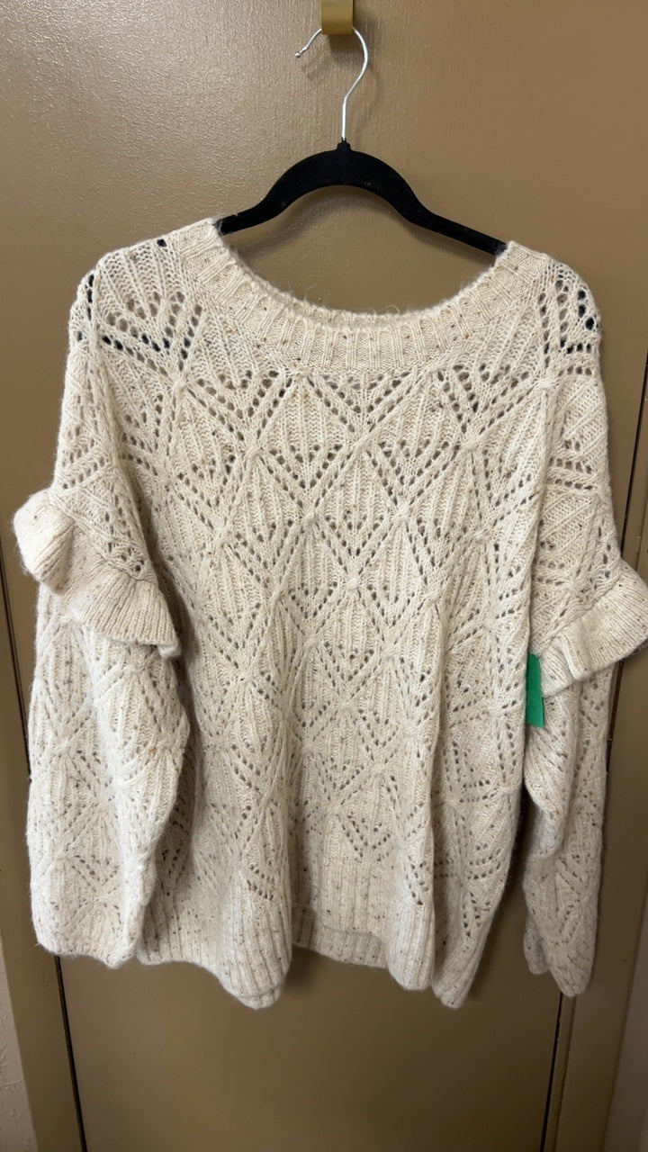 Sweater XXL Cream