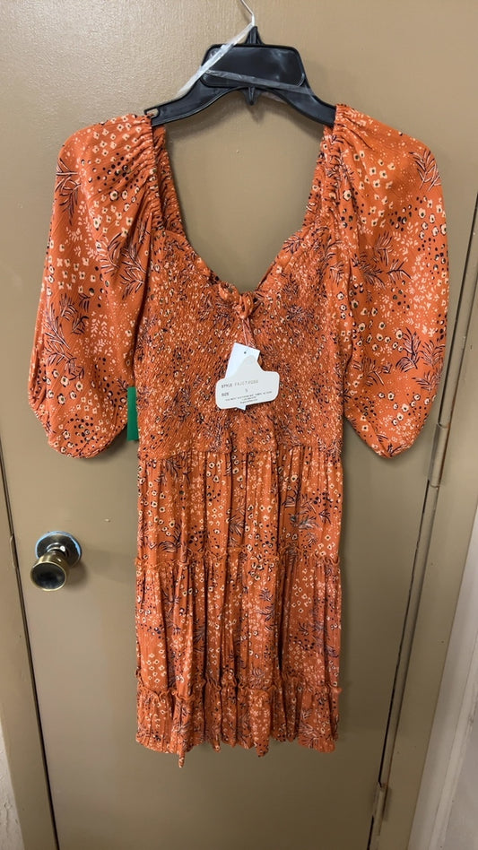 Dress Small Orange