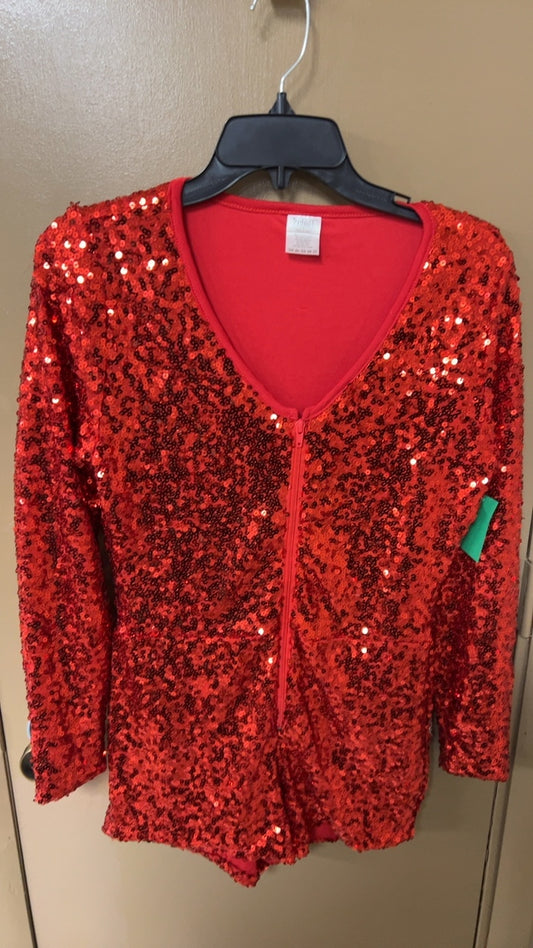 Romper Large Red