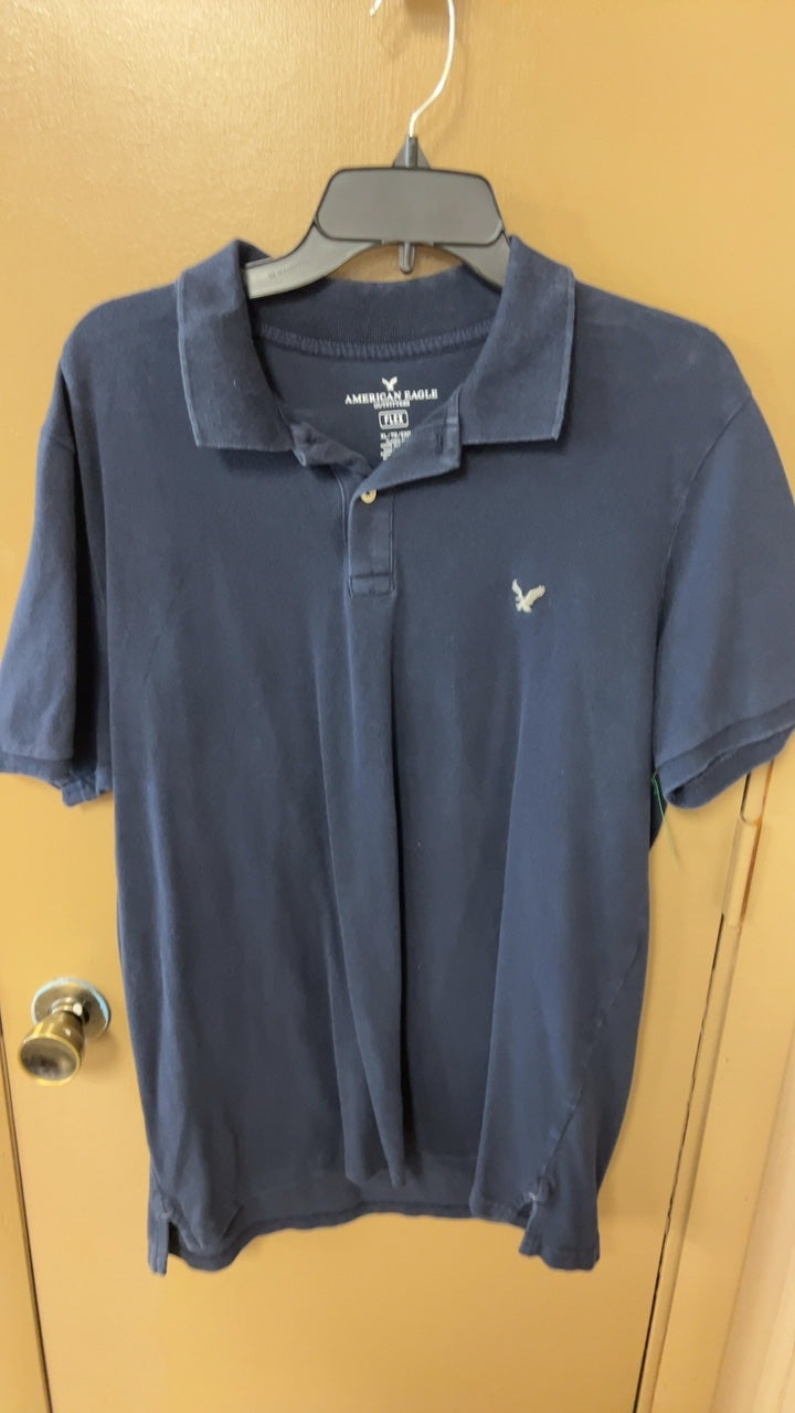 American Eagle Poloshirt MENS XL Dark Blue