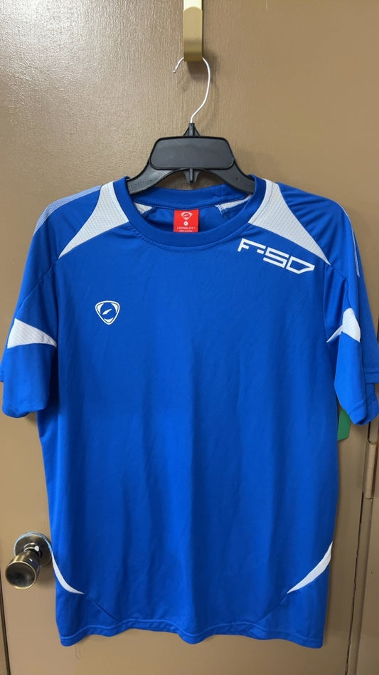 F50 Sports Shirt MENS XL Blue and White