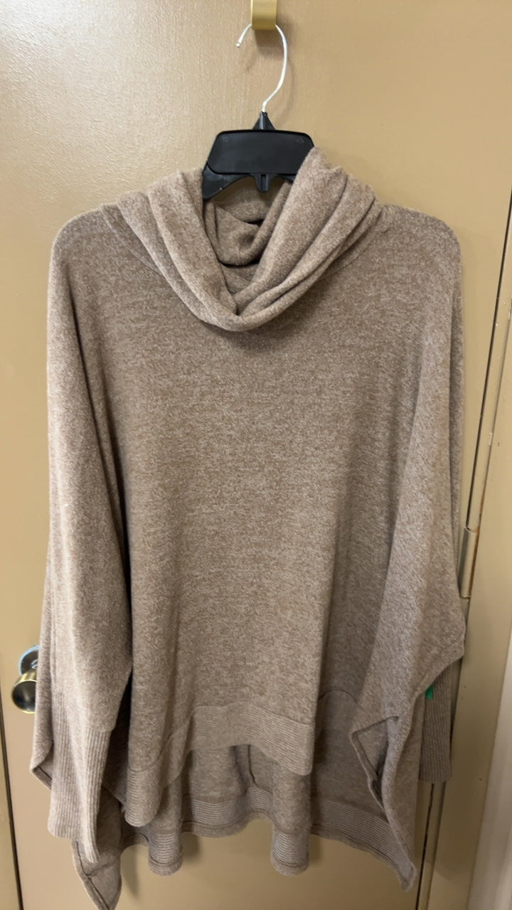 ZENANA Turtleneck Sweater 2x Beige