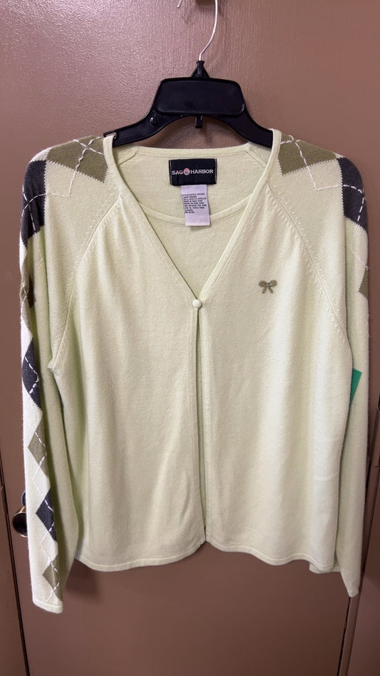 SAG HARBOR Sweater Large Cream