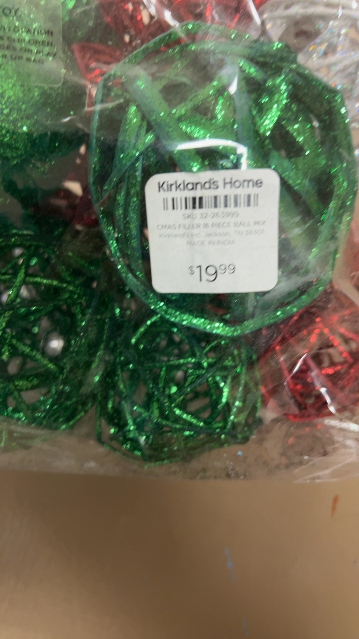 Decorative Balls Mixed