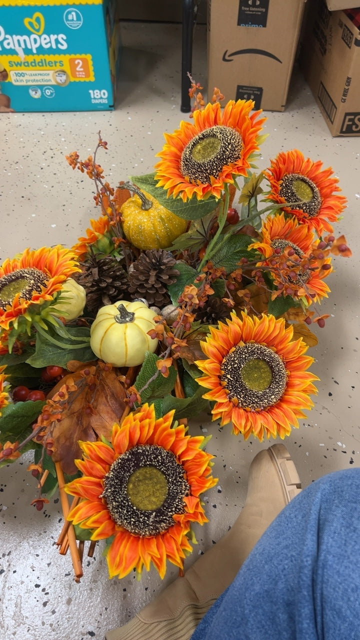 Decorative Arrangement Orange