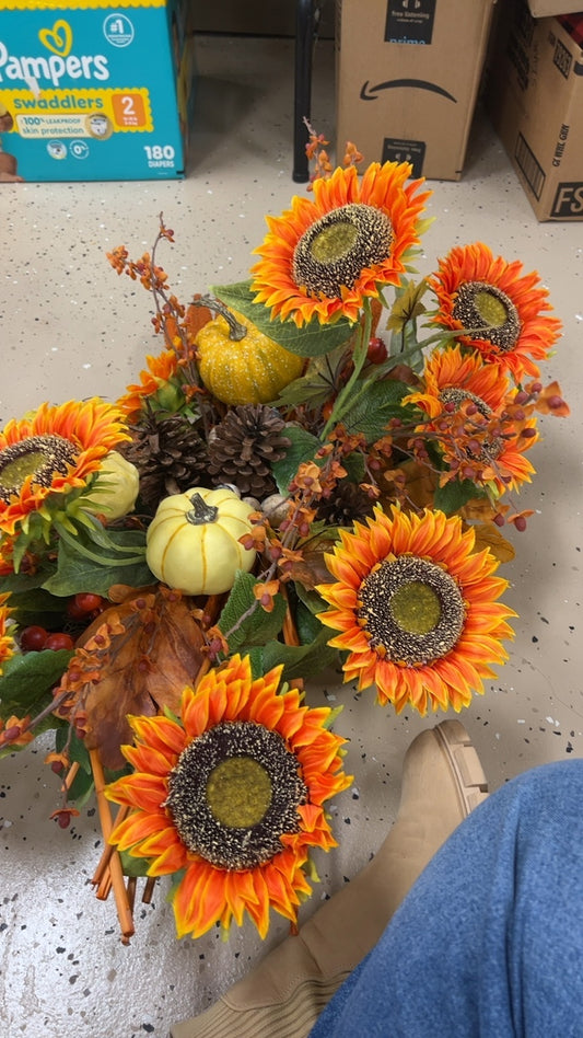 Decorative Arrangement Orange