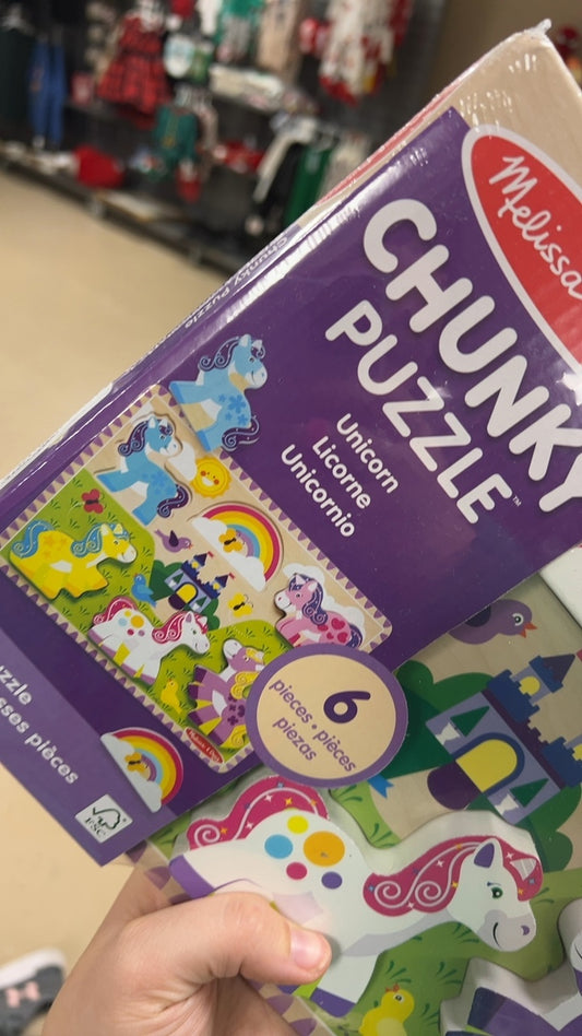 Melissa & Doug Puzzle Multicolor